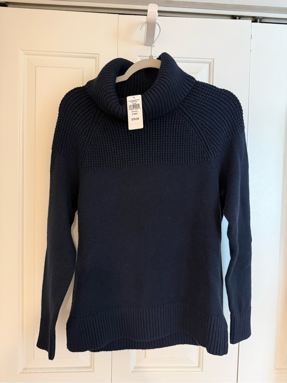 L.L. Bean Turtleneck Sweater -  Navy - Small - New with Tags